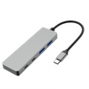 4 IN 1 USB C HUB type c plug to 2xUSB A 3.1+2xTypce C 3.1 10Gbps 4 port data transfer docking station for laptop