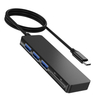 5 IN 1 USB C HUB type c plug with USB A 3.0 + 2 x USB A 2.0 SD + TF multiport adapter docking station for laptop macbook