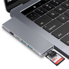 7 IN 2 USB C HUB with 2 x HDMI 4K30HZ + PD 100W + 2 x USB A 3.1 + SD + TF memory card reader slot power delivery multi port adapter docking station for laptop macbook
