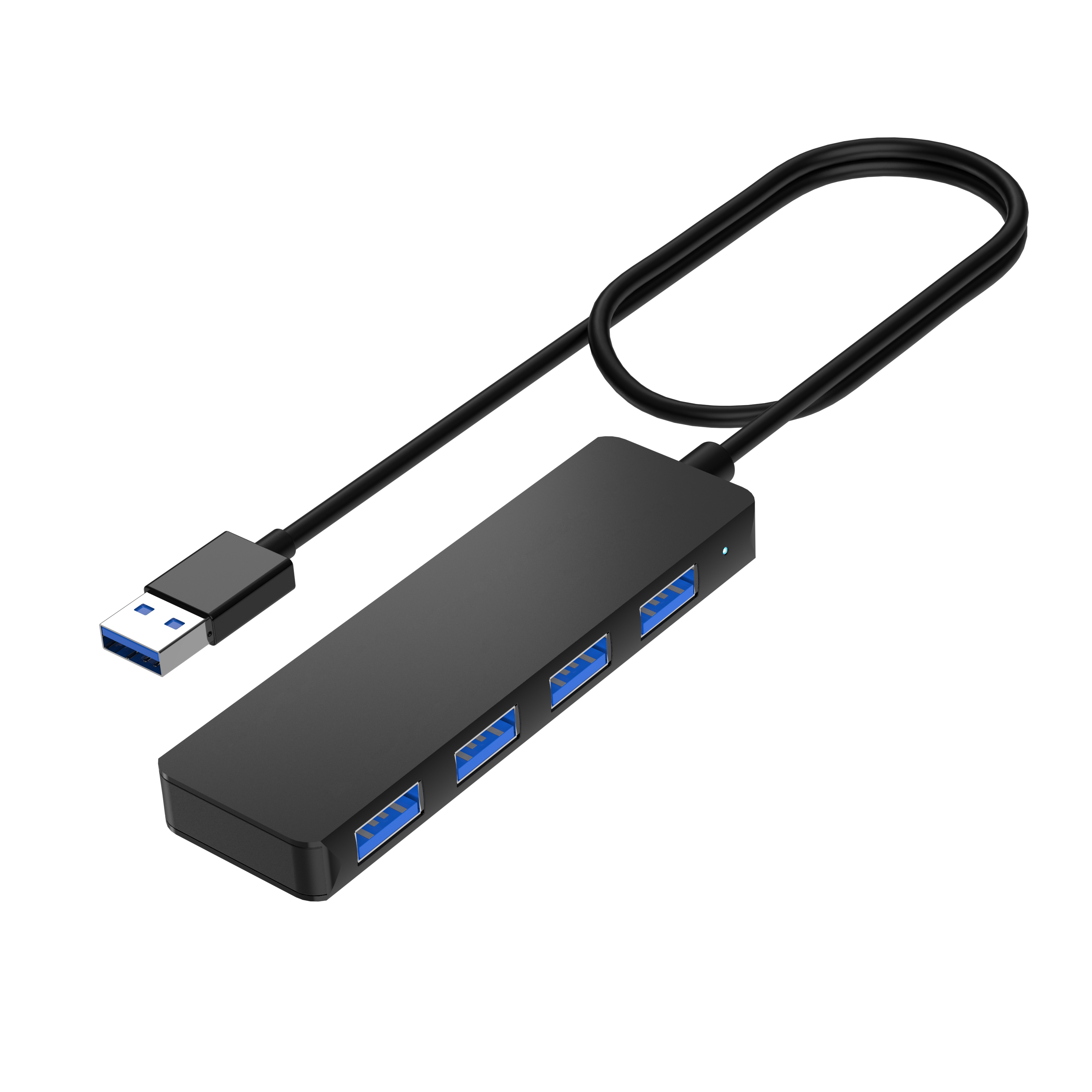 4 IN 1 USB HUB USB-A plug to 4xUSB-A 3.0 port docking station for laptop
