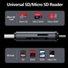 2 in 1 Dual Plug Type-C + USB-A Card Reader with SD & TF Slot 480Mbps High-Speed Data Transfer for Laptop & Android Devices