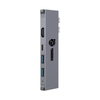 7 IN 2 USB C HUB with 2 x HDMI 4K30HZ + PD 100W + 2 x USB A 3.1 + SD + TF memory card reader slot power delivery multi port adapter docking station for laptop macbook