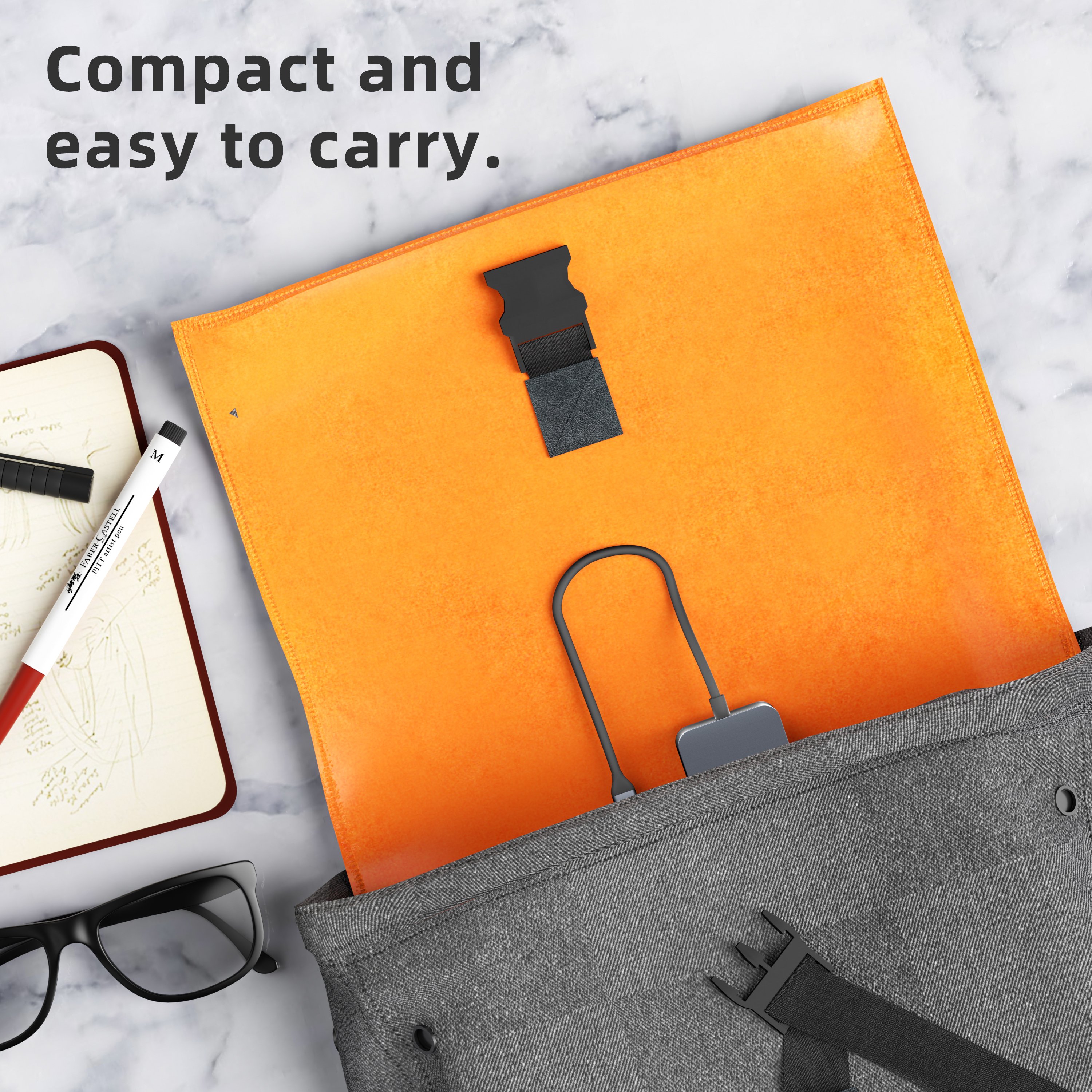 High speed USB C memory card reader