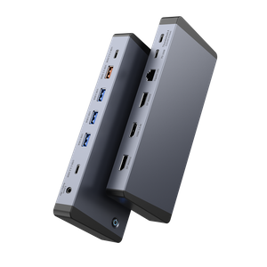 14-in-1 Thunderbolt 4 Docking Station with Triple 4K@60Hz Displays, 100W PD, 10Gbps USB-C/USB-A & Gigabit Ethernet