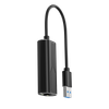 Portable USB To 1000Mbps Gigabit Ethernet Adapter, 15cm for MacBook/Windows USB-A To RJ45