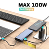 14 IN 1 Docking station 4K60HZ Dual HDMI DP RJ45 USB-A 3.1 3.0 2.0 USB-C 3.1 Charging+Data Transfer+Video Output+Reader Card+Network+Call Function USB C HUB docking station for laptop/Macbook