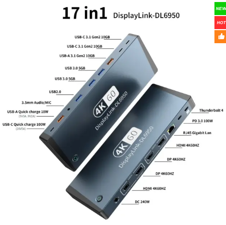 Thunderbolt Docking Station vs USB-C Hub: Qual você deve escolher?