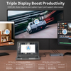 15-in-1 Thunderbolt 4 Dock : 4K 트리플 디스플레이, 100W PD, 10GBPS M.2 SSD 인클로저