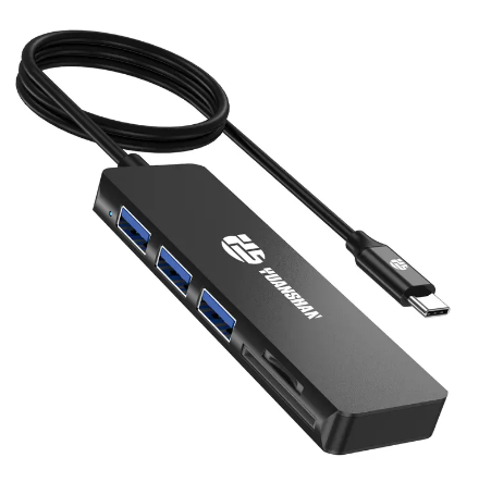 إعداد محور USB-C الخاص بك