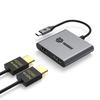 2 IN 1 Type C to 2 x HDMI 4K60HZ USB C HUB HDMI adapter splitter for laptop/Macbook