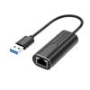 Portable USB To 1000Mbps Gigabit Ethernet Adapter, 15cm for MacBook/Windows USB-A To RJ45