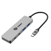 4 IN 1 USB C HUB type c plug to 2xUSB A 3.0+2xTypce C 3.0 4 port data transfer docking station for laptop