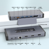 15-in-1 Thunderbolt 4 Dock : 4K 트리플 디스플레이, 100W PD, 10GBPS M.2 SSD 인클로저