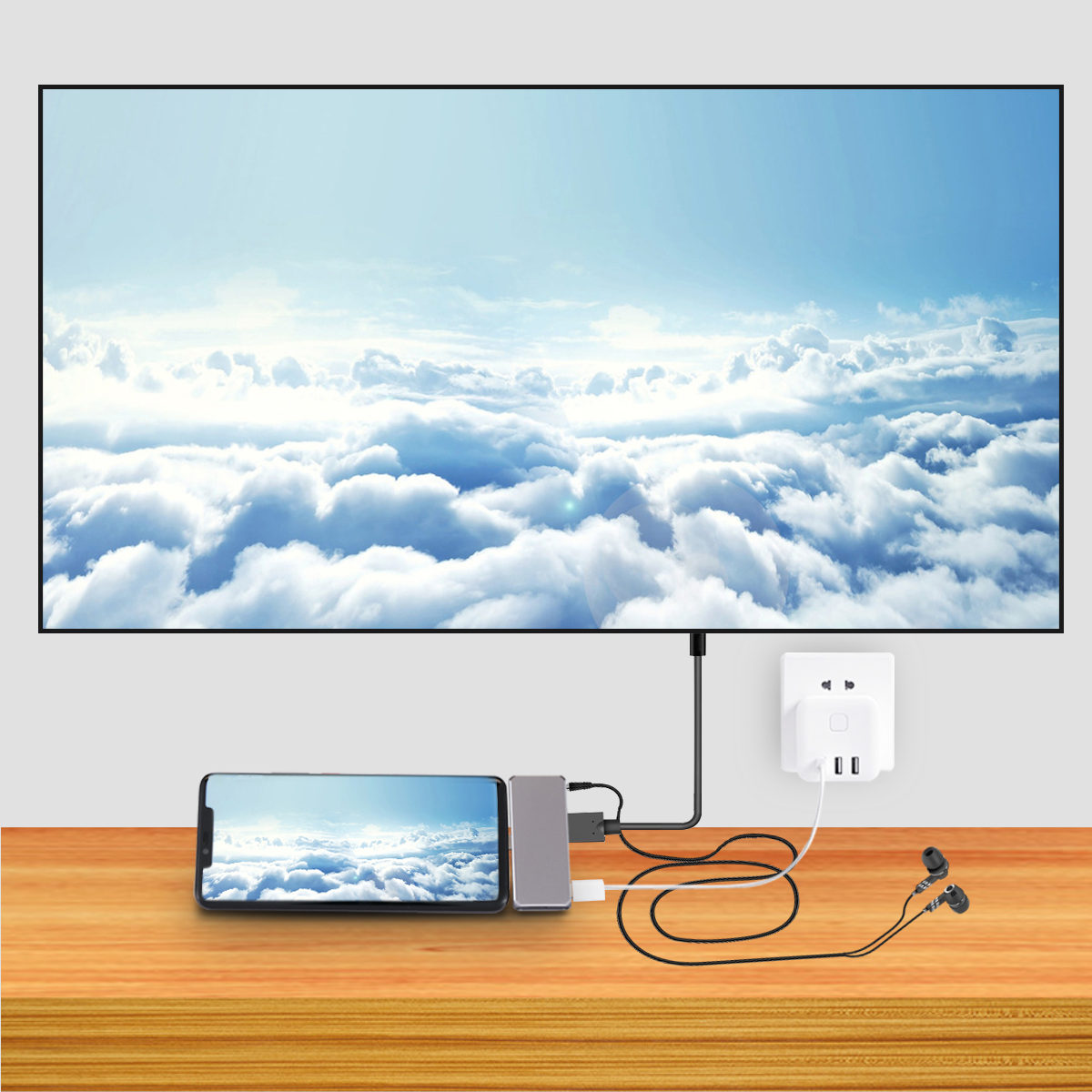 5 in 1 USB C HUB (9)