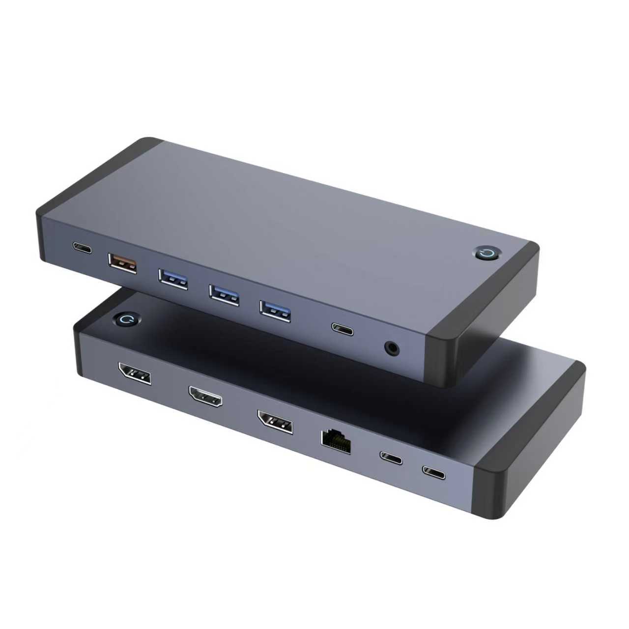 14-in-1 Thunderbolt 4 Docking Station with Triple 4K@60Hz Displays, 100W PD, 10Gbps USB-C/USB-A & Gigabit Ethernet