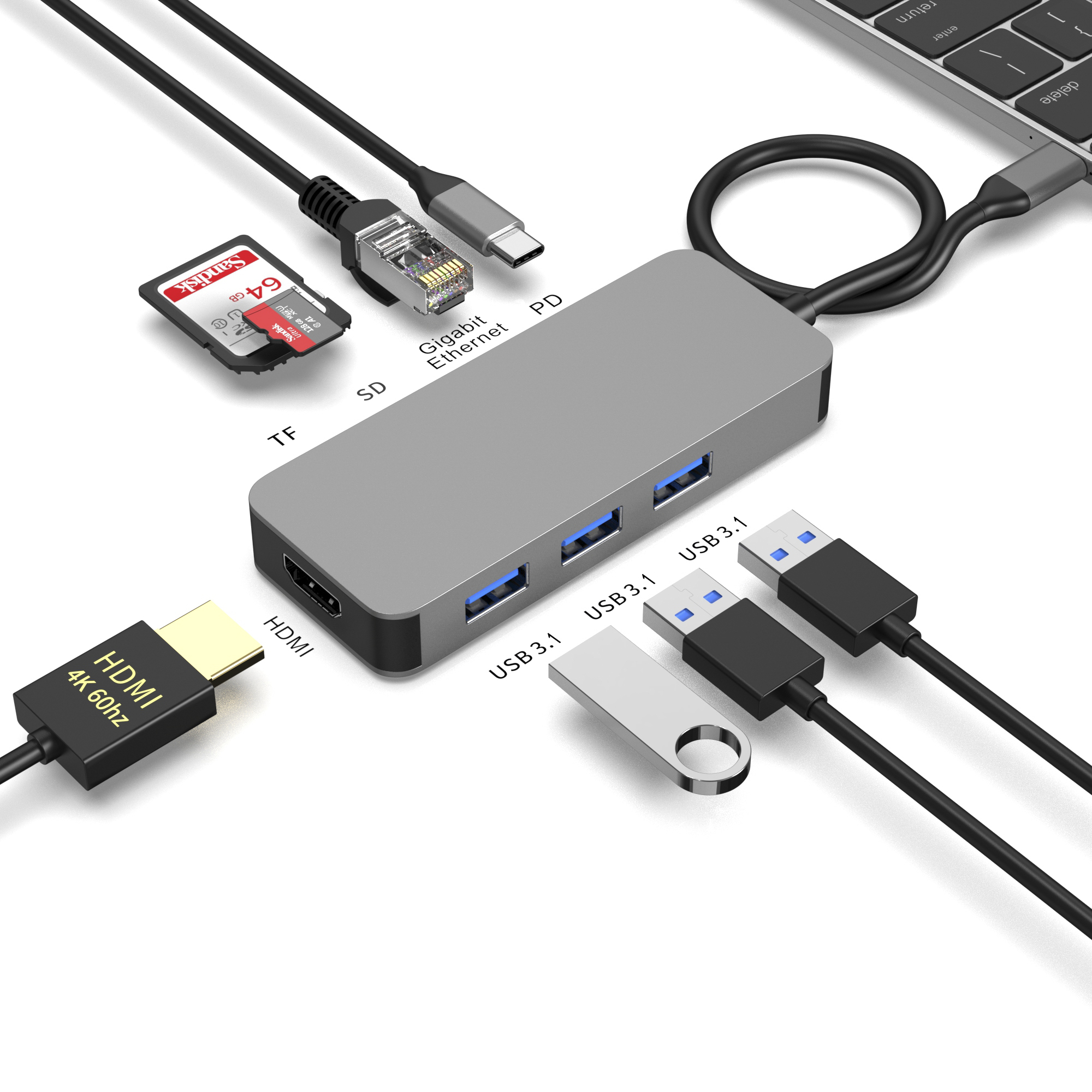 Hybrid Workspace Connectivity Hub