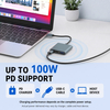 USB C Hub 3 in 1 – 4K HDMI, 100W PD, USB 3.0 Adapter for MacBook & iPad