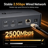 11-in-1 Thunderbolt 5 Docking Station with 80Gbps, 8K, 140W PD & M.2 NVMe SSD