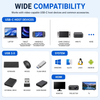 USB C Hub 3 in 1 – 4K HDMI, 100W PD, USB 3.0 Adapter for MacBook & iPad